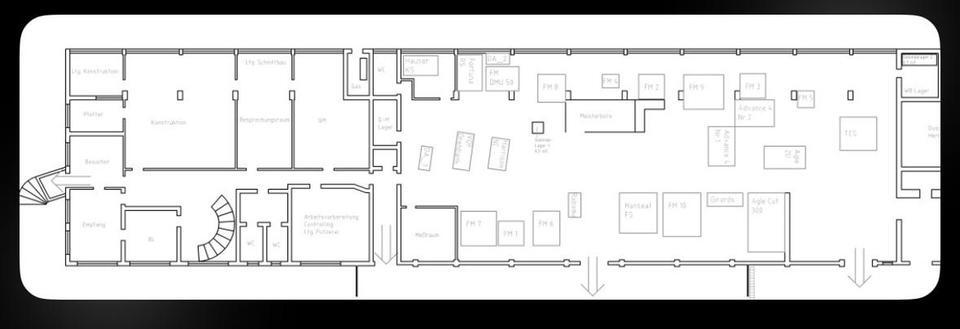 500-1.000 ㎡ Bürofläche + 534 - 934 ㎡ Hallenflächen | zentral und flexibel