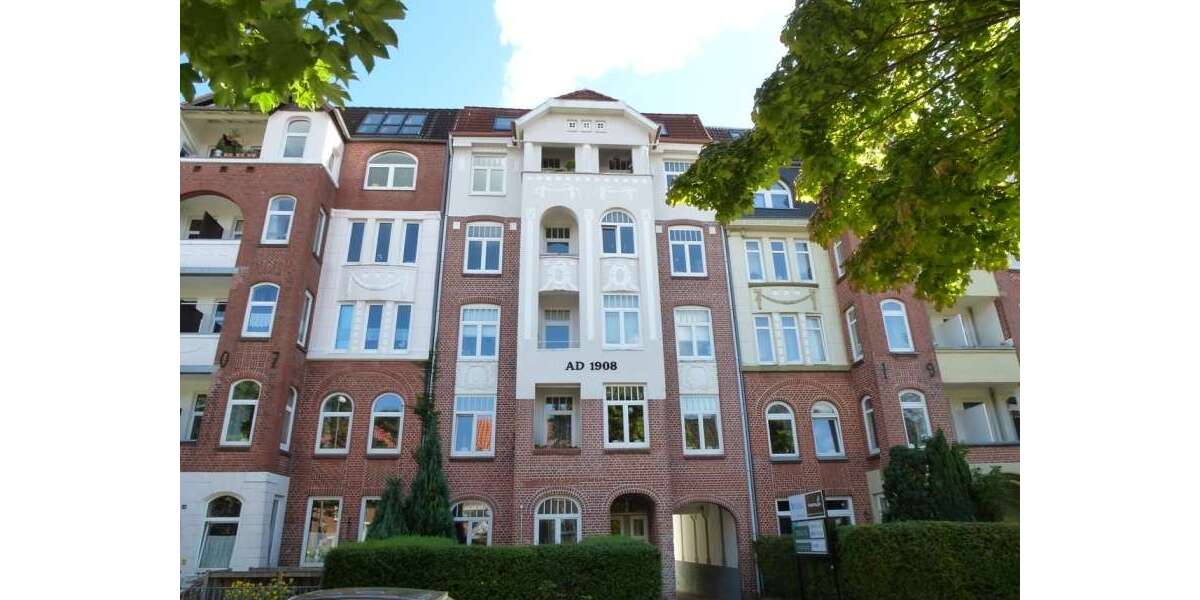 Etagenwohnung Kiel Ravensberg - 4 Zimmer, 108 m&sup2;, 1.215&euro; | Angebot:27045526