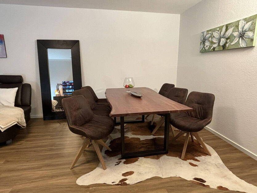 vollständig möblierte Erdgeschoßwohnung mit Garten, Neuss Allerheiligen, 2Zi KüDB