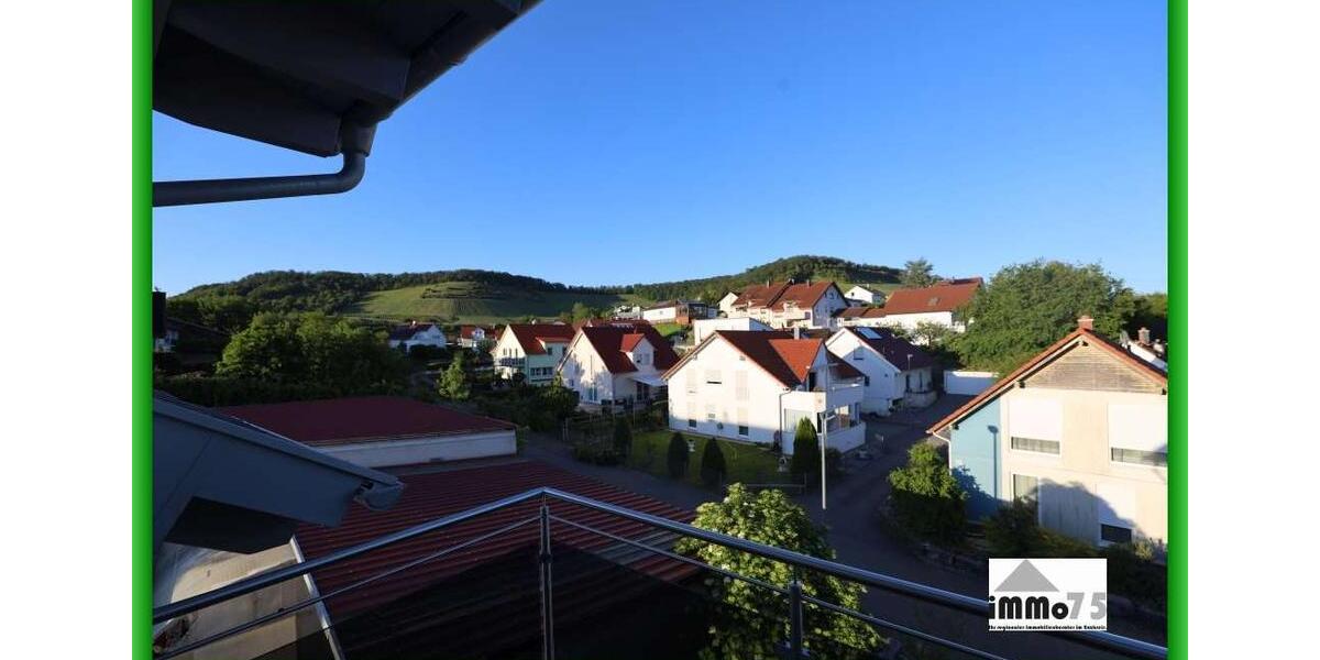 Dachgeschoßwohnung Illingen - 3.5 Zimmer, 76 m&sup2;, 1.064&euro; | Angebot:26701283