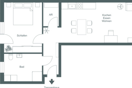 Wohnung Kastellaun - 2 Zimmer, 66 m&sup2;, 750&euro; | Angebot:24383401