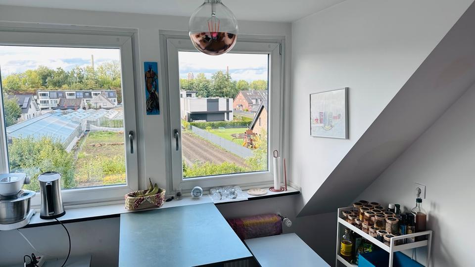 Möblierte 2-Zimmer-Wohnung in Düsseldorf-Hamm · 1.200 € · all-in