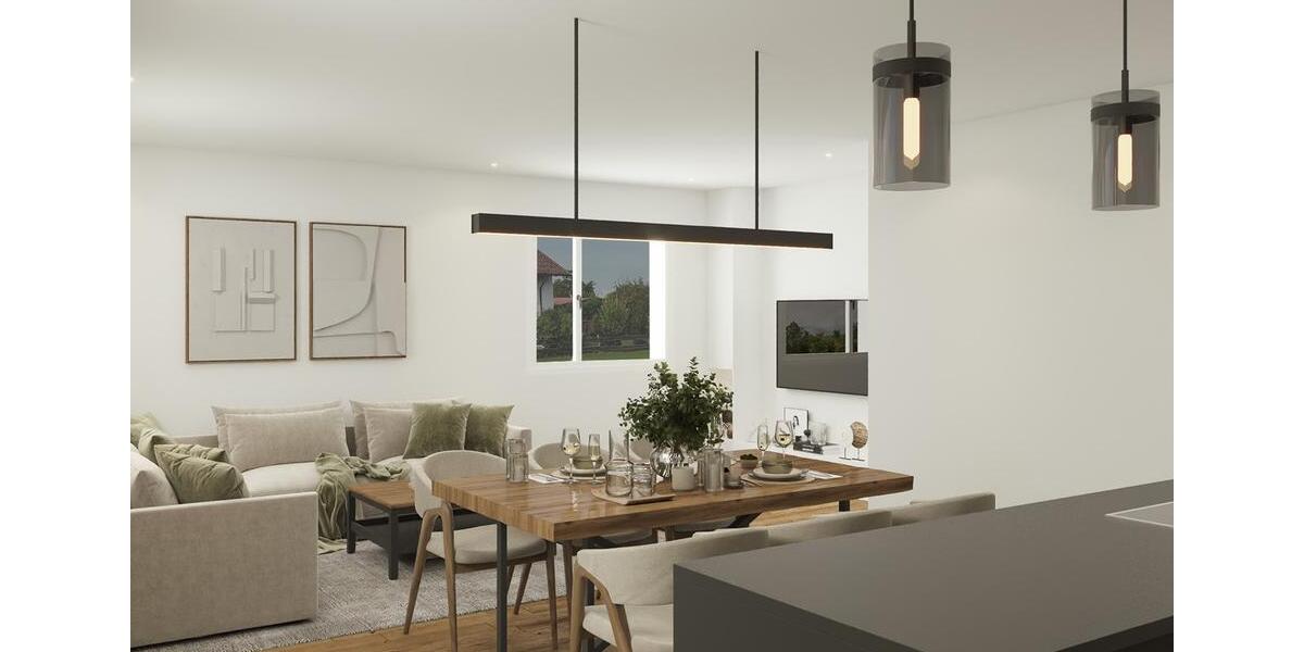 Neubau Doppelhaushälfte ca. 143m2, EH40 mit Garten in Tiefenbach 4 zimmer