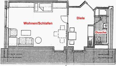 Schöne Apartmentwohnung in idyllischer, ruhiger Lage ab November - Appartement Stadtroda | Angebot:27280639