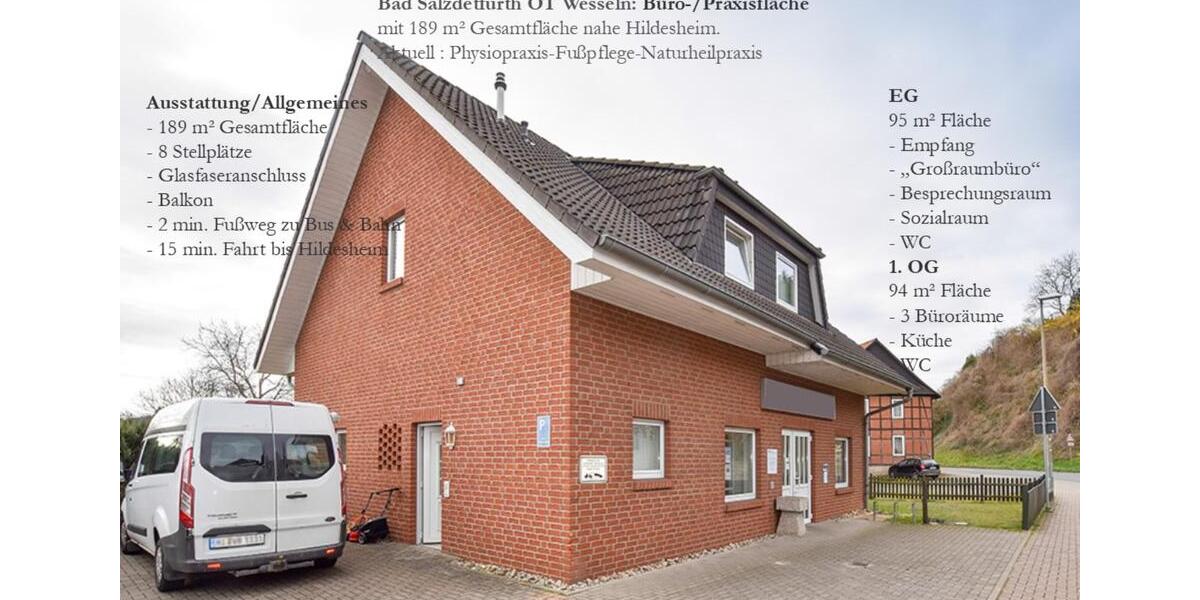 Einfamilienhaus Bad Salzdetfurth - 8 Zimmer, 189 m&sup2;, 1.200&euro; | Angebot:24362004