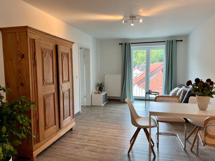 Möbliertes 2-ZKB Appartement mit Terrasse zentral in Weinheim