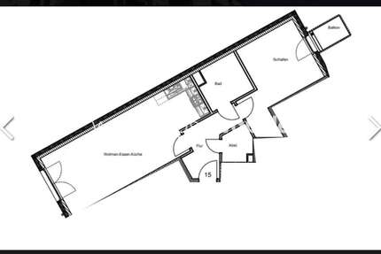 Wohnung zum Mieten in Hamburg-Nord, Hamburg 1.300 € 72 m² 2 zimmer