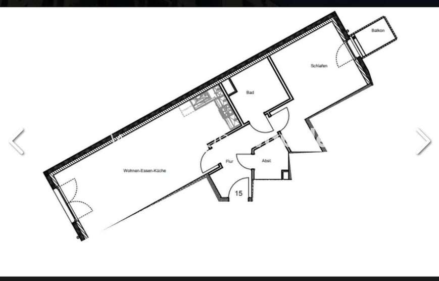 Wohnung zum Mieten in Hamburg-Nord, Hamburg 1.300 € 72 m² 2 zimmer
