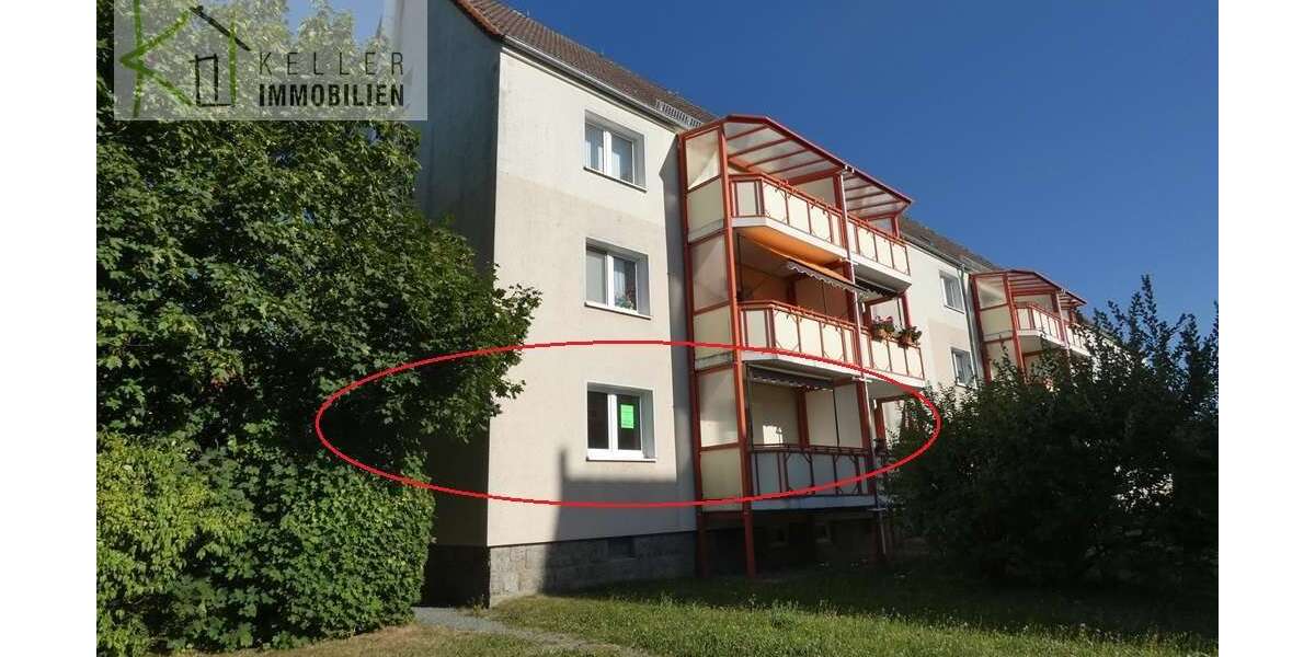 Etagenwohnung Werdau Werdau, Stadt - 3 Zimmer, 57 m&sup2;, 395&euro; | Angebot:27200730