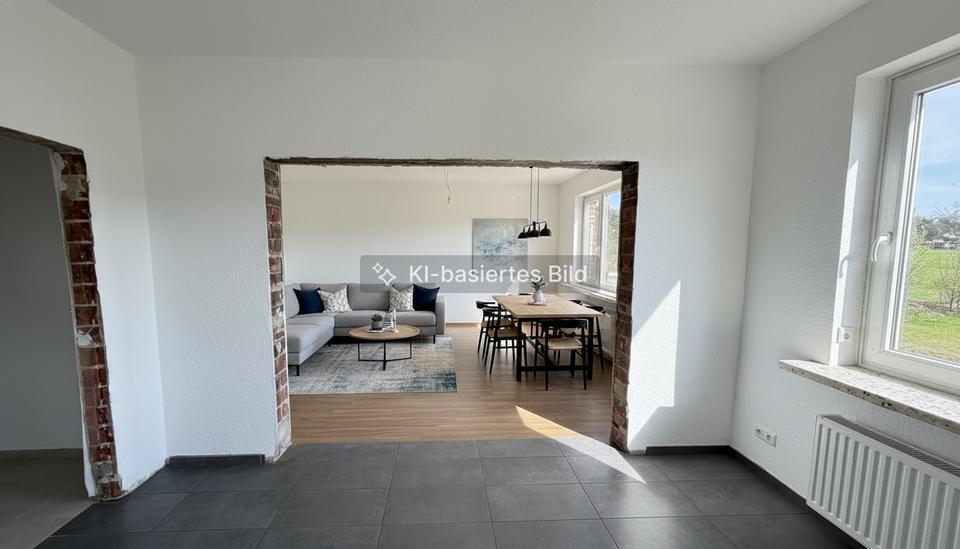Erdgeschoßwohnung Neuenkirchen - 3 Zimmer, 128 m&sup2;, 1.200&euro; | Angebot:26580528