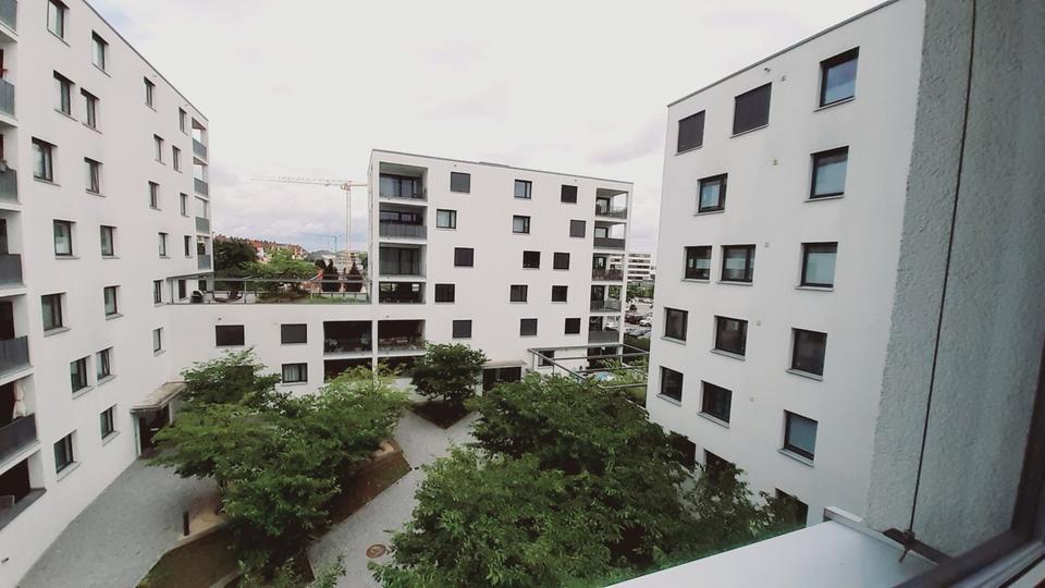 3-Zi-Wohnung Neu-Ulm Stadtmitte, Wohnen am Kunstpark