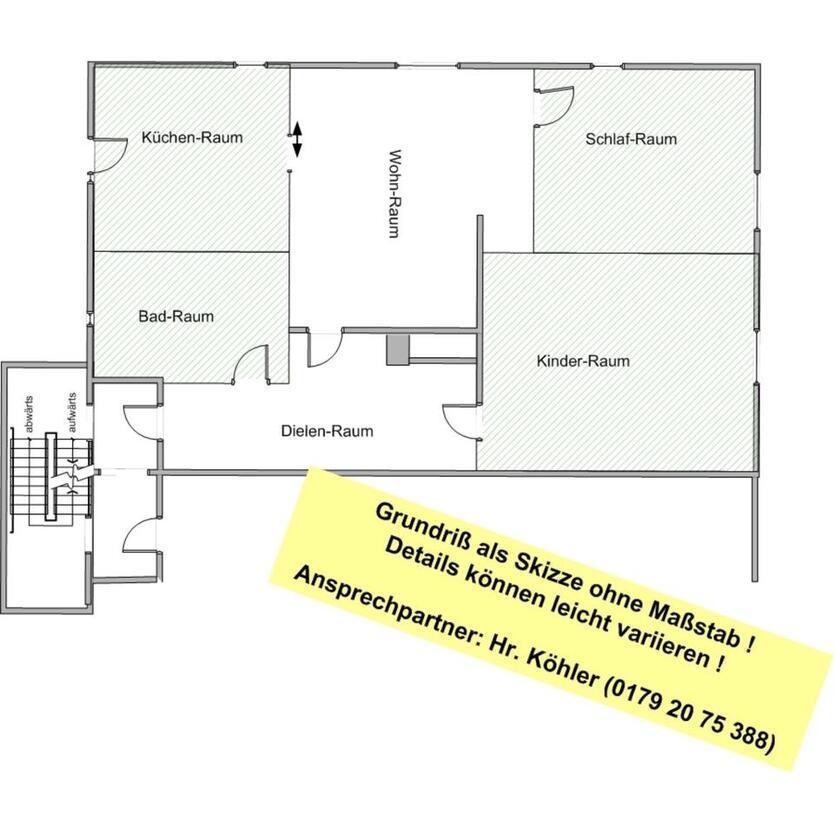 3 Raum Whg. in Rudolstadt im Stadtteil Cumbach