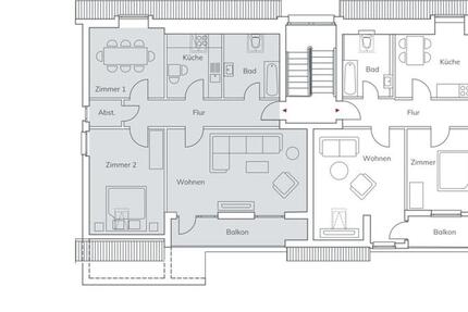 Wohnung Oyten - 3 Zimmer, 74 m&sup2;, 670&euro; | Angebot:24766191