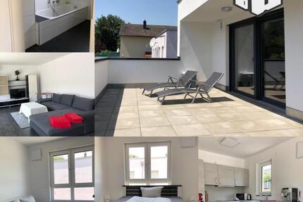 Penthouse Wohnung mit großer Terrasse in Würzburg, Heidingsfeld 3 zimmer