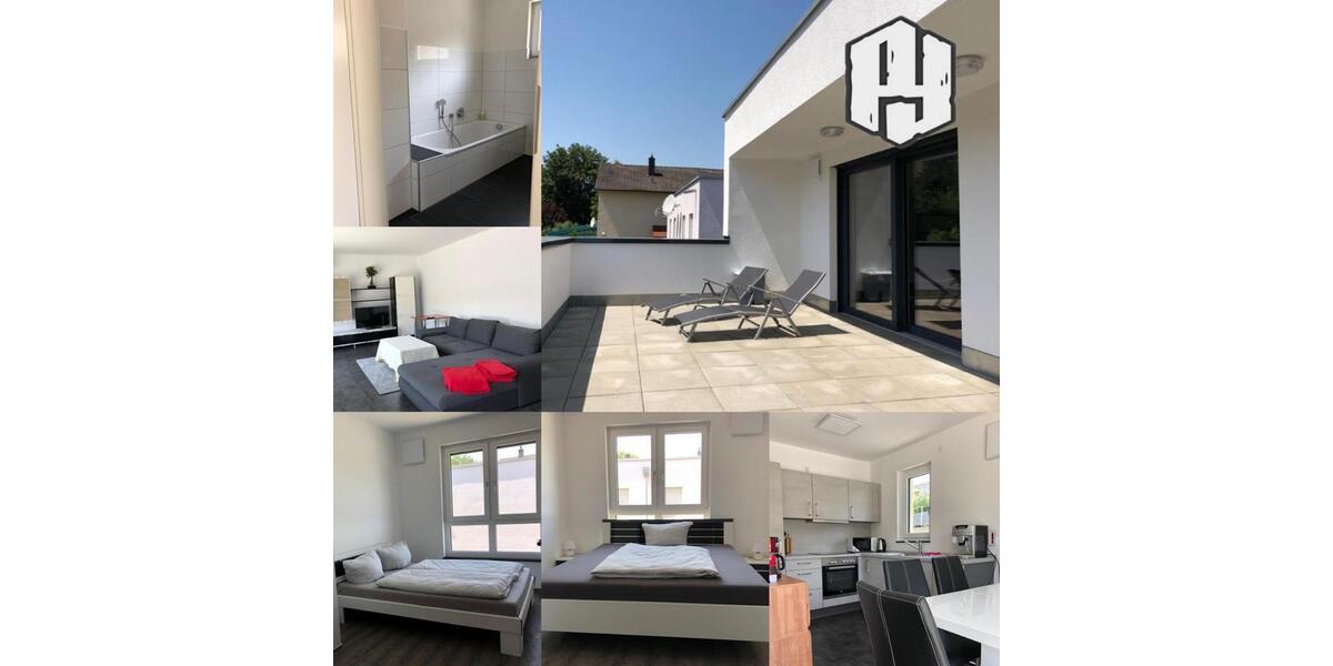 Penthouse Wohnung mit großer Terrasse in Würzburg, Heidingsfeld 3 zimmer