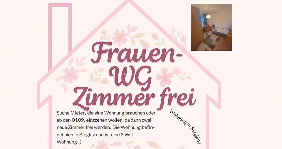 Zimmer WG frei Steglitz zu vermieten Frauen WG