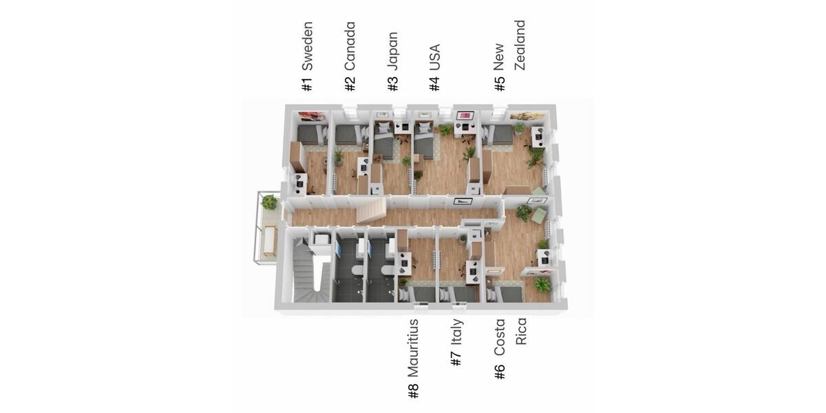 Wohnen auf Zeit Stuttgart Stuttgart-Süd - 10 Zimmer, 160 m&sup2;, 600&euro; | Angebot:25901274