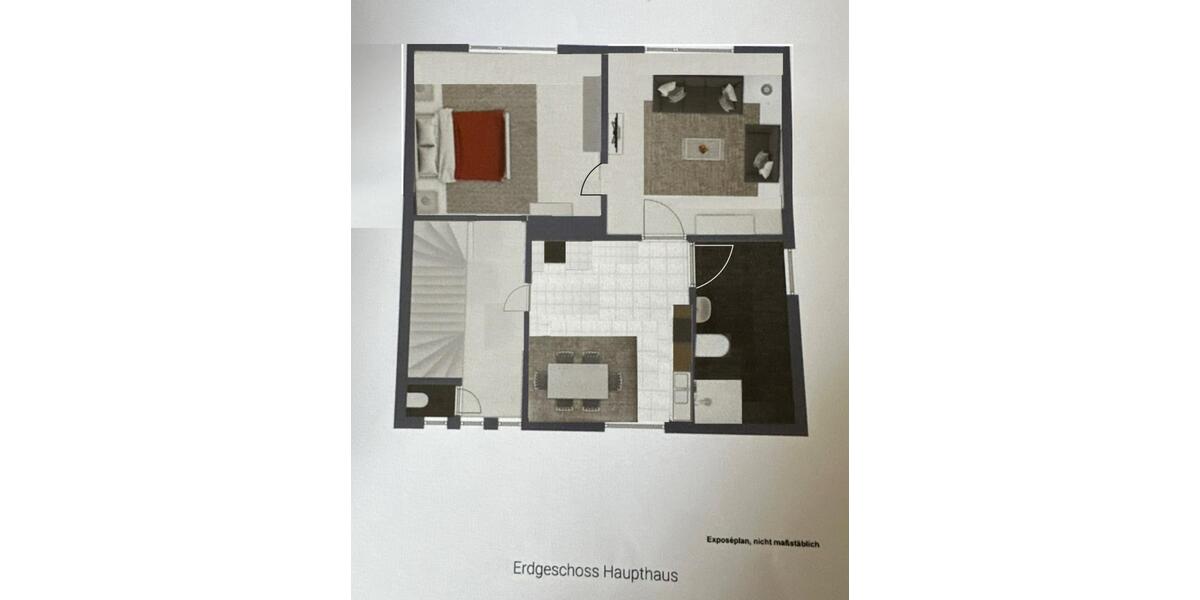 Etagenwohnung Poing - 2.5 Zimmer, 56 m&sup2;, 955&euro; | Angebot:25077845