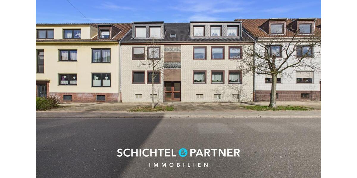 Etagenwohnung Bremerhaven Mitte - 2 Zimmer, 60 m&sup2;, 444&euro; | Angebot:26555354