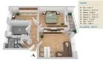 Etagenwohnung Minden Innenstadt - 3 Zimmer, 68 m&sup2;, 649&euro; | Angebot:26540121