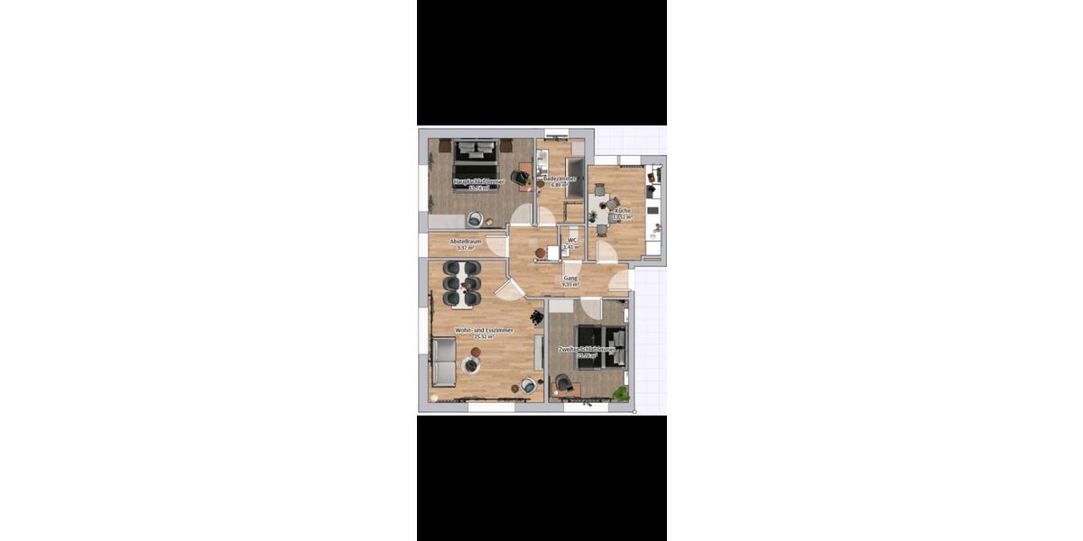 Erdgeschoßwohnung Haselünne - 3 Zimmer, 1.050&euro; | Angebot:23544221