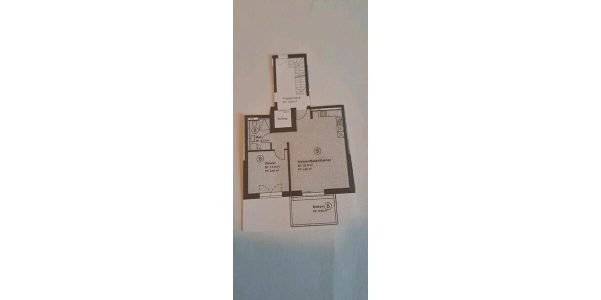 Etagenwohnung Burgbernheim - 2 Zimmer, 59 m&sup2;, 790&euro; | Angebot:25886331