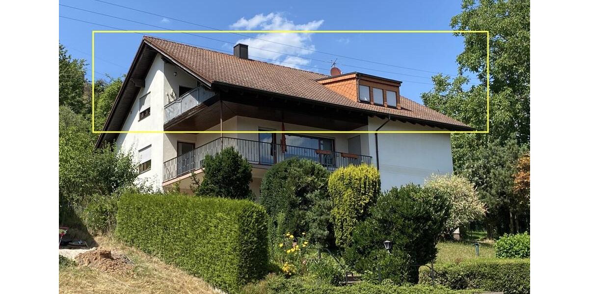 Dachgeschoßwohnung Collenberg - 3 Zimmer, 92 m&sup2;, 800&euro; | Angebot:24878751