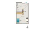 Etagenwohnung Aachen Aachen-Mitte - 1 Zimmer, 21 m&sup2;, 695&euro; | Angebot:26641572