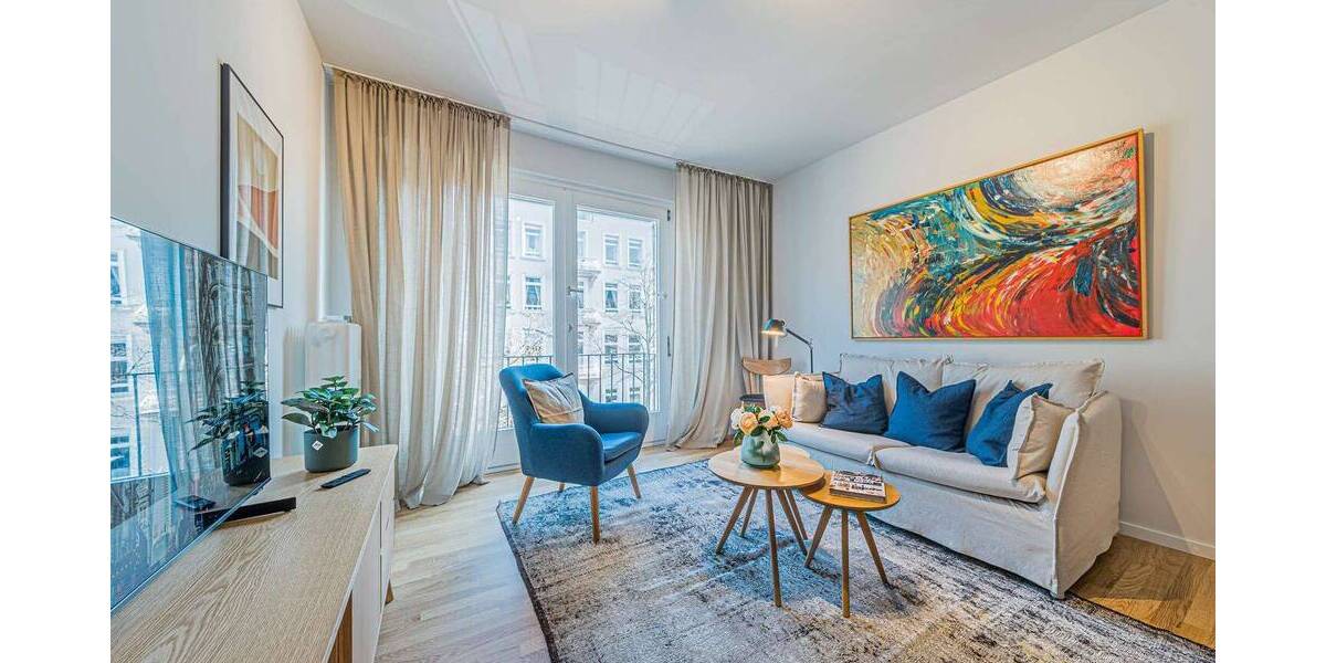 Etagenwohnung Frankfurt am Main Nordend-Ost - 2 Zimmer, 50 m&sup2;, 1.770&euro; | Angebot:26076042