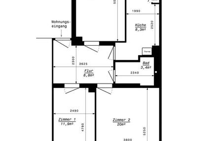 Schöne 3-Zi Whg in H-Mitte für einen berufstätigen Mieter 3 zimmer