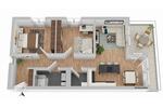 Erdgeschoßwohnung Deggendorf - 3 Zimmer, 73 m&sup2;, 950&euro; | Angebot:26061785