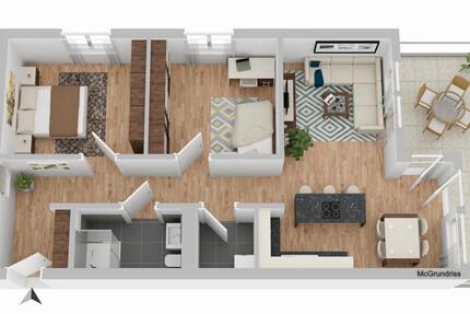 Wohnung Deggendorf - 3 Zimmer, 73 m&sup2;, 950&euro; | Angebot:26061785