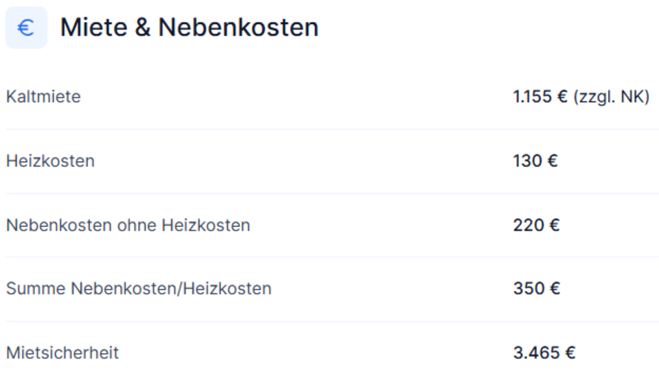 Etagenwohnung Frickenhausen - 3.5 Zimmer, 90 m&sup2;, 1.155&euro; | Angebot:24737986