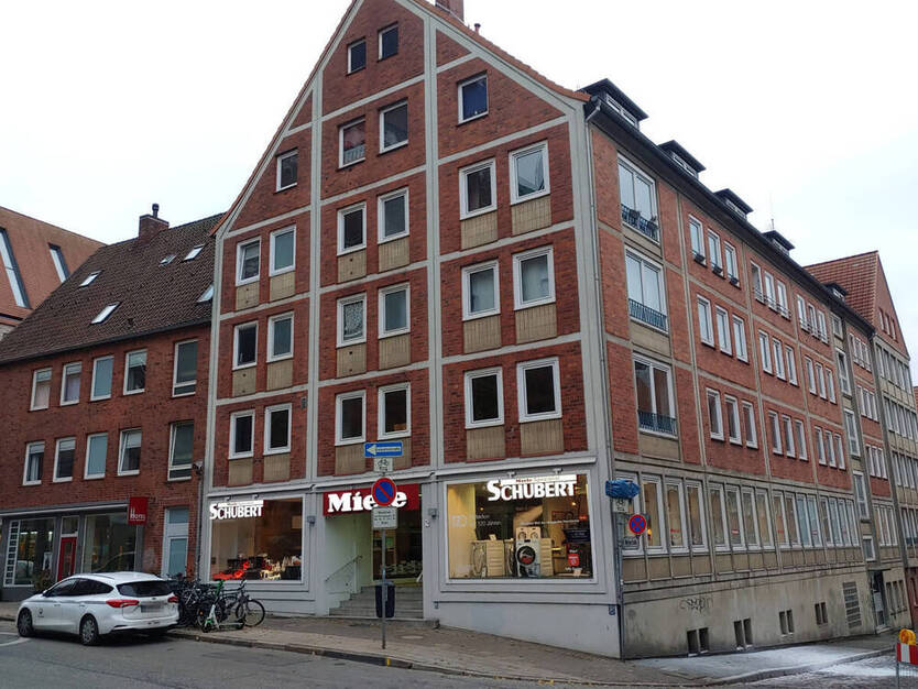 Zentrale Lage! Frisch sanierte 1-Zimmer-Wohnung in der Lübecker Innenstadt - Nähe Marienkirche