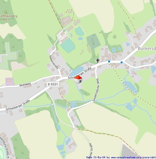 Erdgeschoßwohnung Kirchberg - 3 Zimmer, 75 m&sup2;, 500&euro; | Angebot:23747658