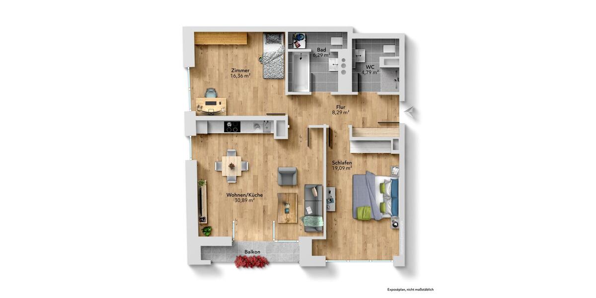Erdgeschoßwohnung Hamburg Hamburg-Mitte - 3 Zimmer, 88 m&sup2;, 2.414&euro; | Angebot:25871639