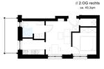 Etagenwohnung Olpe - 2 Zimmer, 37 m&sup2;, 616&euro; | Angebot:26148536