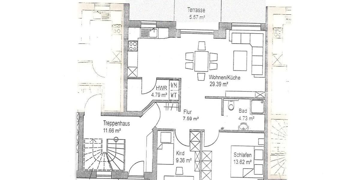 Erdgeschoßwohnung Aurich - 3 Zimmer, 76 m&sup2;, 790&euro; | Angebot:26610297