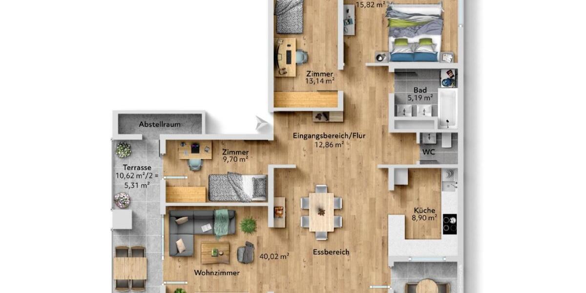 Penthouse mit Panorama: Exklusiver Blick über Reutlingen 4.5 zimmer