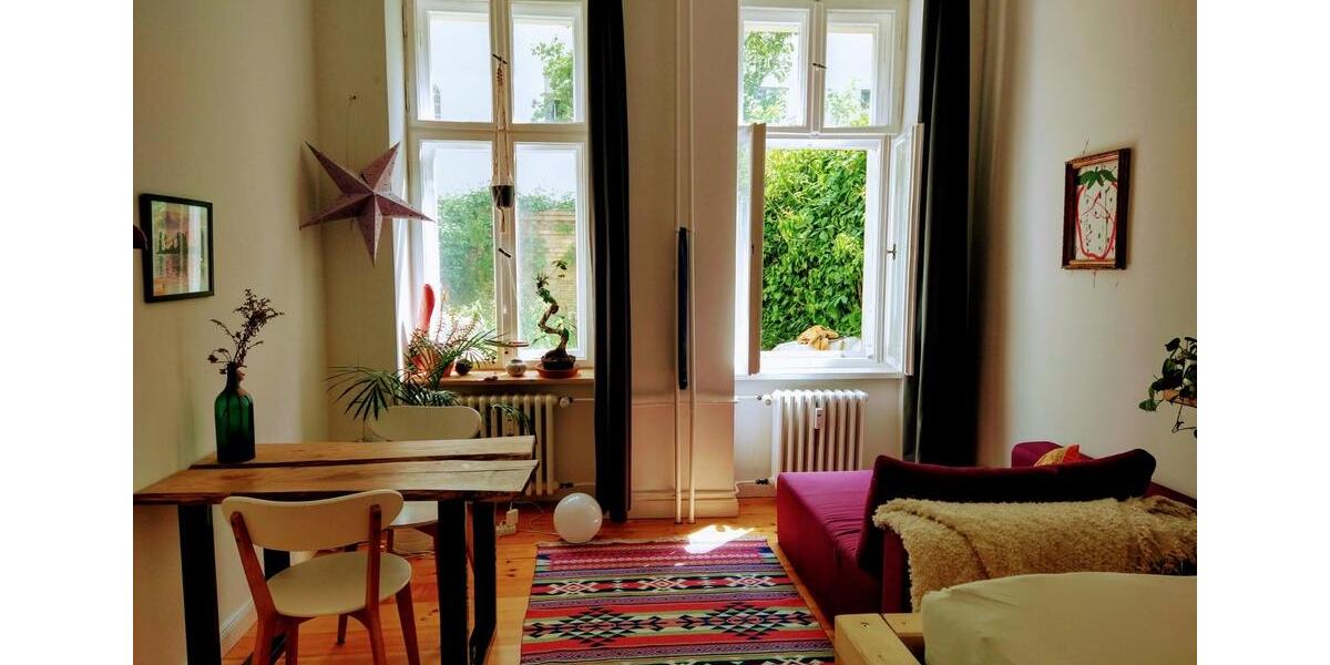 Erdgeschoßwohnung Berlin Charlottenburg-Wilmersdorf - 1.5 Zimmer, 32 m&sup2;, 900&euro; | Angebot:26477664