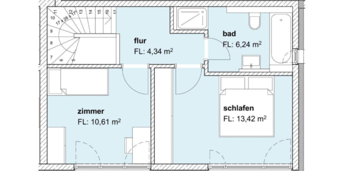 Erdgeschoßwohnung Ingolstadt - 3 Zimmer, 88 m&sup2;, 1.565&euro; | Angebot:25163835