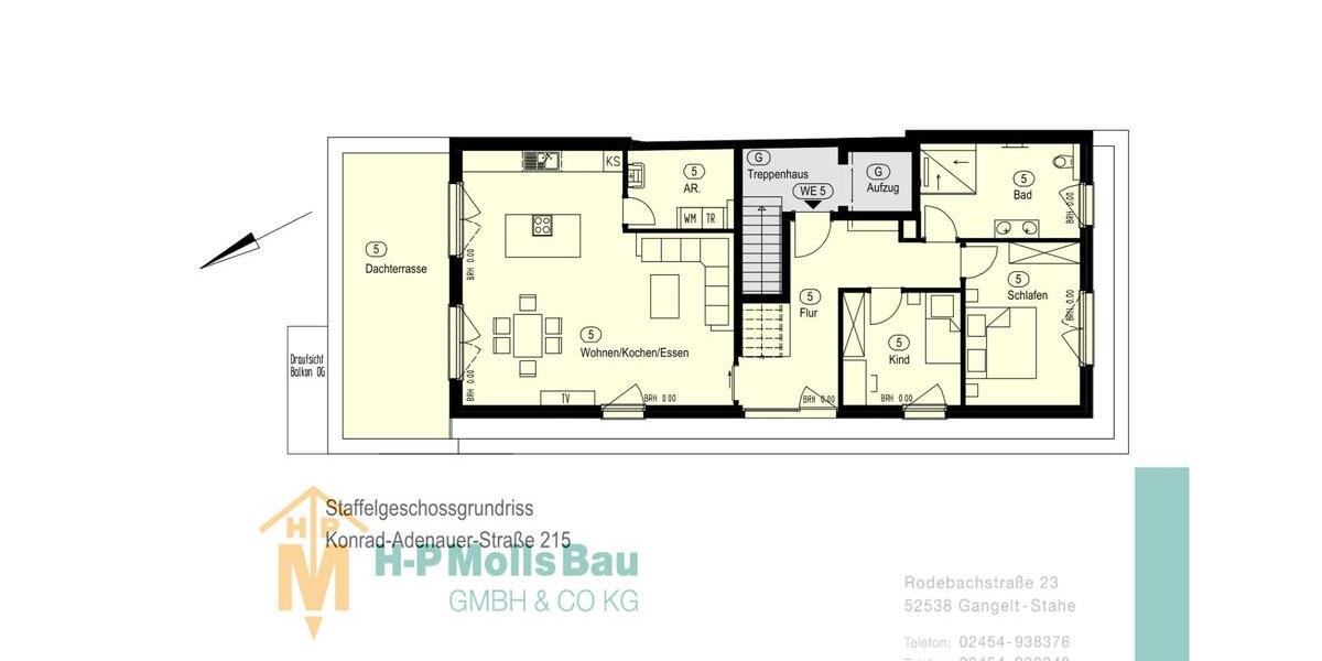 Einfamilienhaus Gangelt - 3 Zimmer, 112 m&sup2;, 1.450&euro; | Angebot:25251406