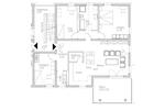 Etagenwohnung Ilshofen - 4 Zimmer, 133 m&sup2;, 1.250&euro; | Angebot:26574167