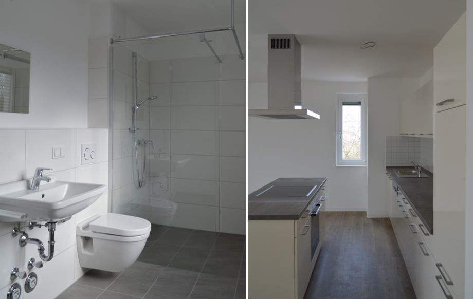 2-Zimmer-Penthouse inkl. Einbauküche mit Kochinsel 2 zimmer