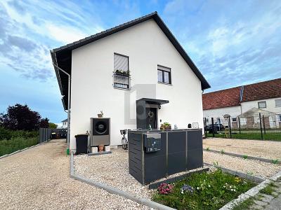 MODERNES WOHNEN IN NATURNÄHE - EIN FAMILIENTRAUM - Doppelhaushälfte Nordendorf | Angebot:27187030