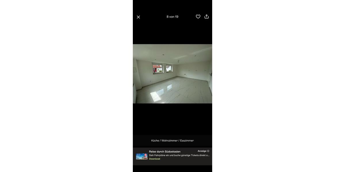 Erdgeschoßwohnung Aalen Ebnat - 1.5 Zimmer, 61 m&sup2;, 750&euro; | Angebot:26540025