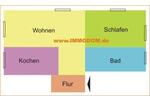 Etagenwohnung Reinsdorf - 2 Zimmer, 42 m&sup2;, 260&euro; | Angebot:20013115