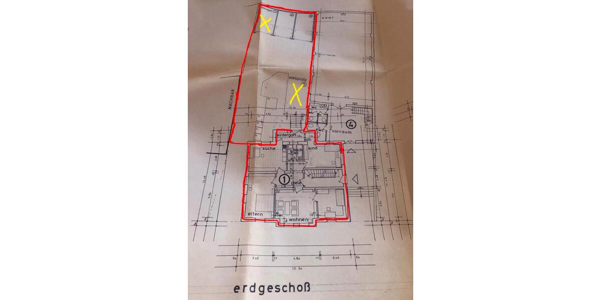 Stadtzentrale Wohnung 3 zimmer