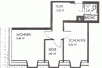 Smartes möbliertes Zimmer mit Privatsphäre – 30 Sek. zur U-Bahn