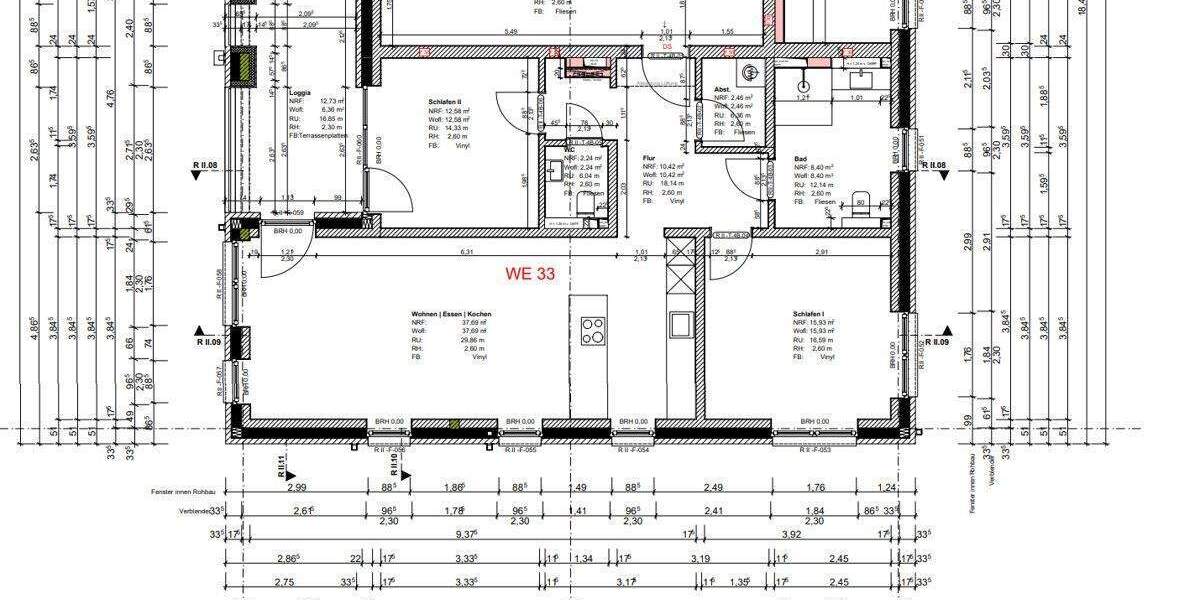 Etagenwohnung Oldenburg Bürgerfelde - 3 Zimmer, 96 m&sup2;, 1.435&euro; | Angebot:25815635